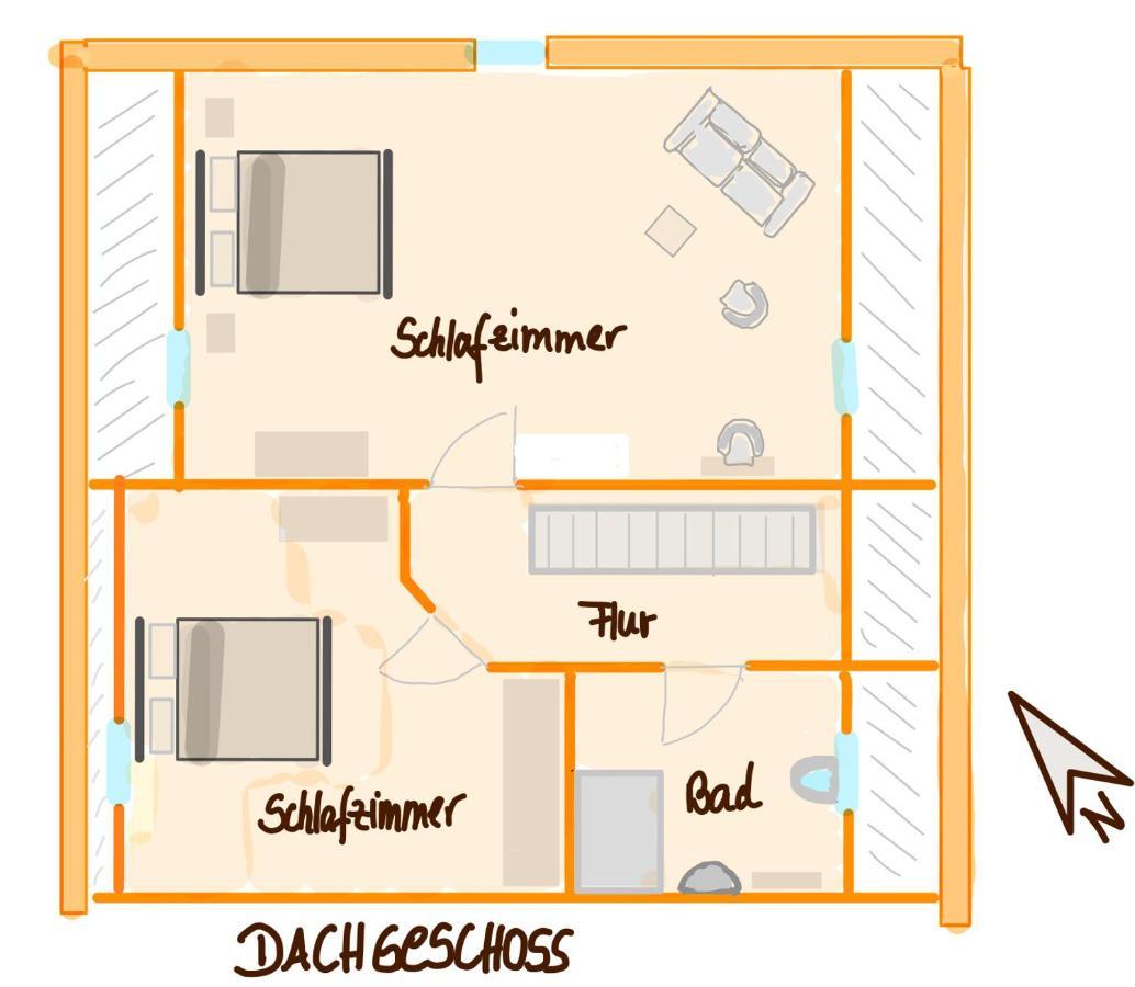 Apartament Forsthaus Zartwitzer Huette Rechlin Zewnętrze zdjęcie