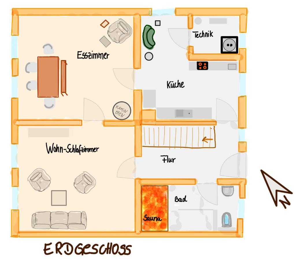 Apartament Forsthaus Zartwitzer Huette Rechlin Zewnętrze zdjęcie